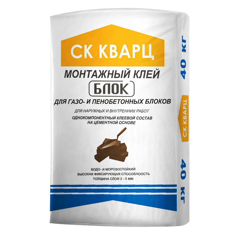Монтажный клей БЛОК 40кг Монтажный клей БЛОК 40кг
